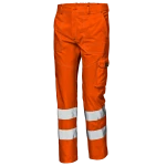 Spodnie robocze  HI-VIS SIR Mistral pomarańczowe 