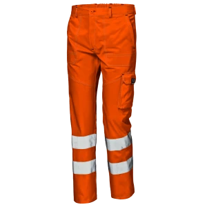 Spodnie robocze  HI-VIS SIR Mistral pomarańczowe 