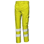 Spodnie robocze  HI-VIS SIR Mistral żółte