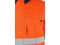 Bluza CXS HALIFAX, ostrzegawcza, męska, kolor pomarańczowy niebieski 1.5.webp